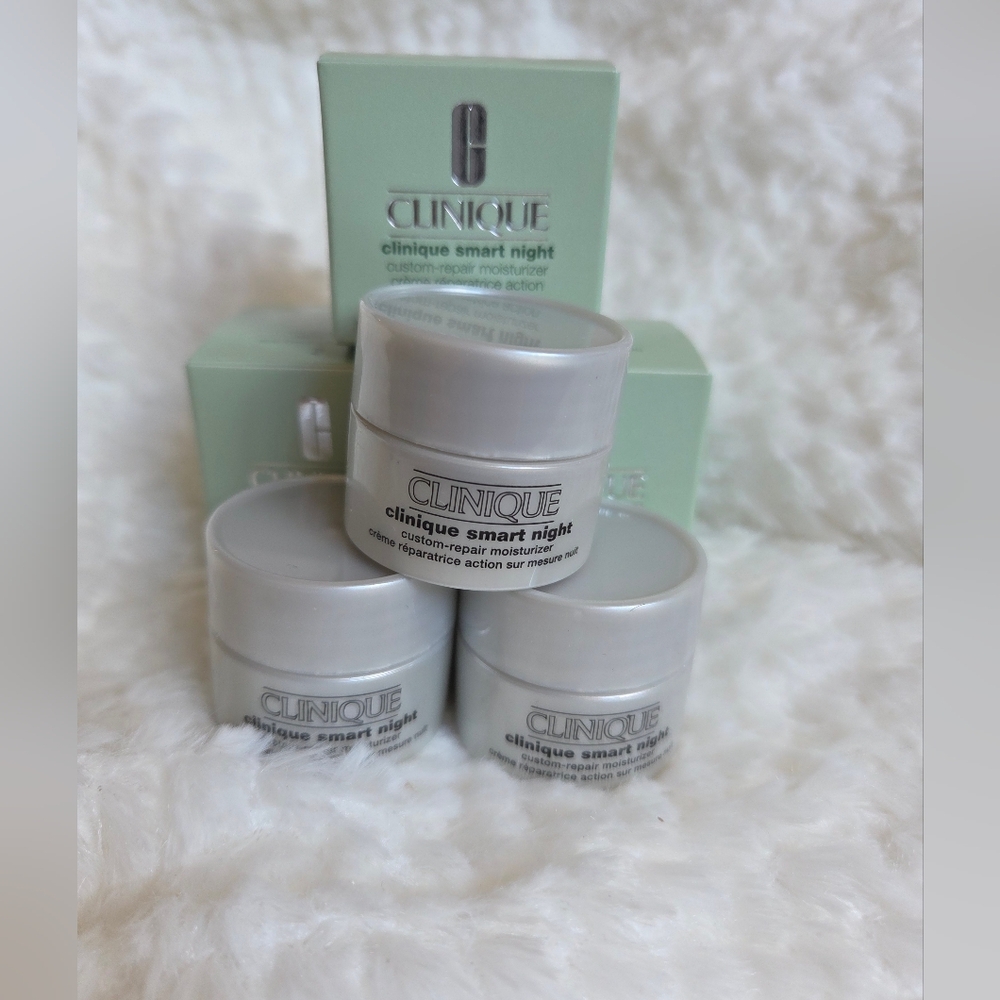 Clinique Smart Night Custom-repair Moisturizer- Travel Size 3×7 ml